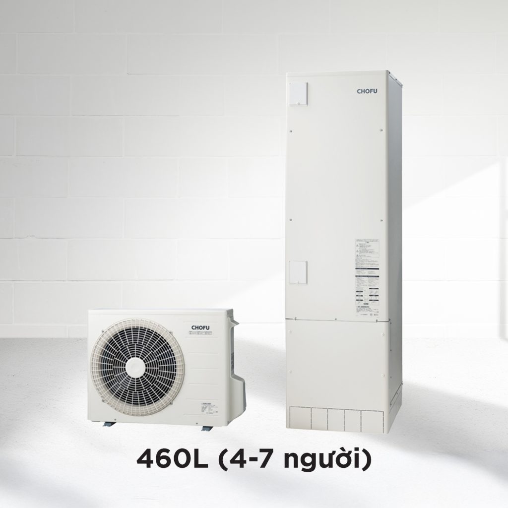 Máy nước nóng bơm nhiệt heat pump CHOFU EHP - 4605B 460l