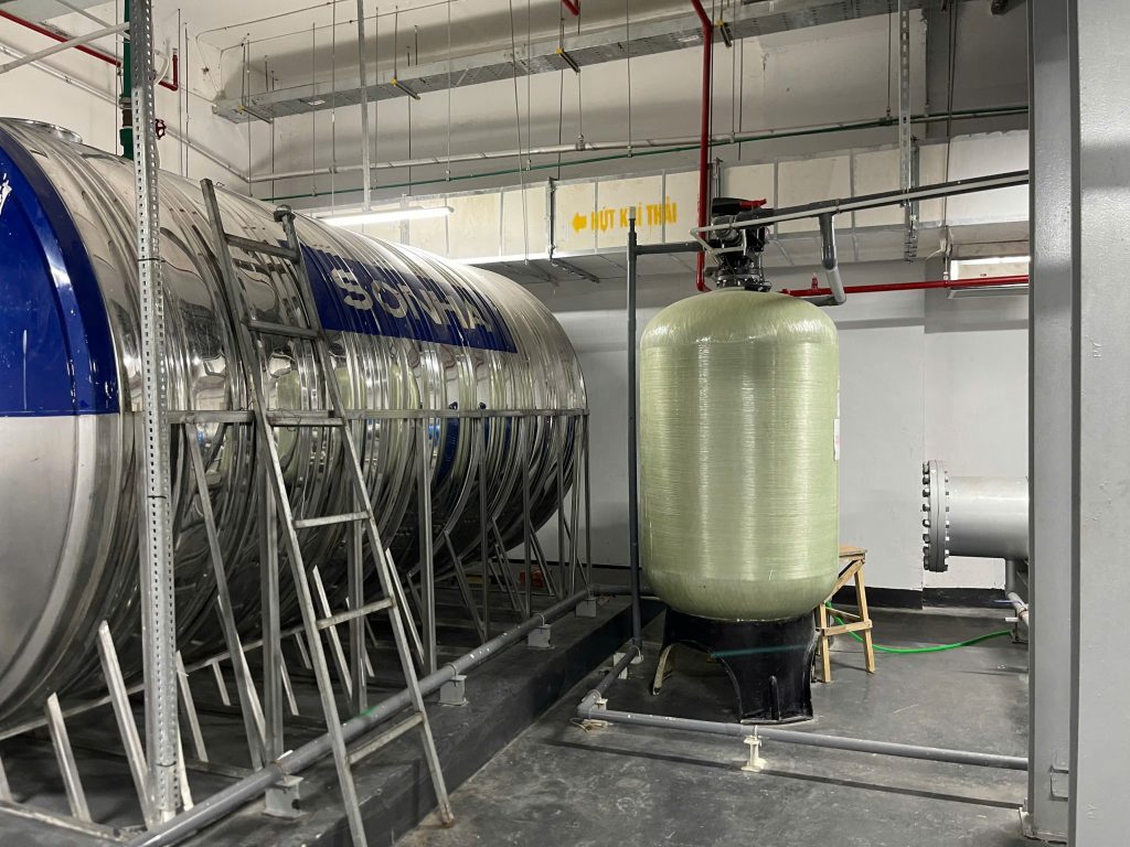 Hệ thống làm mềm nước cho nhà máy Đài Loan