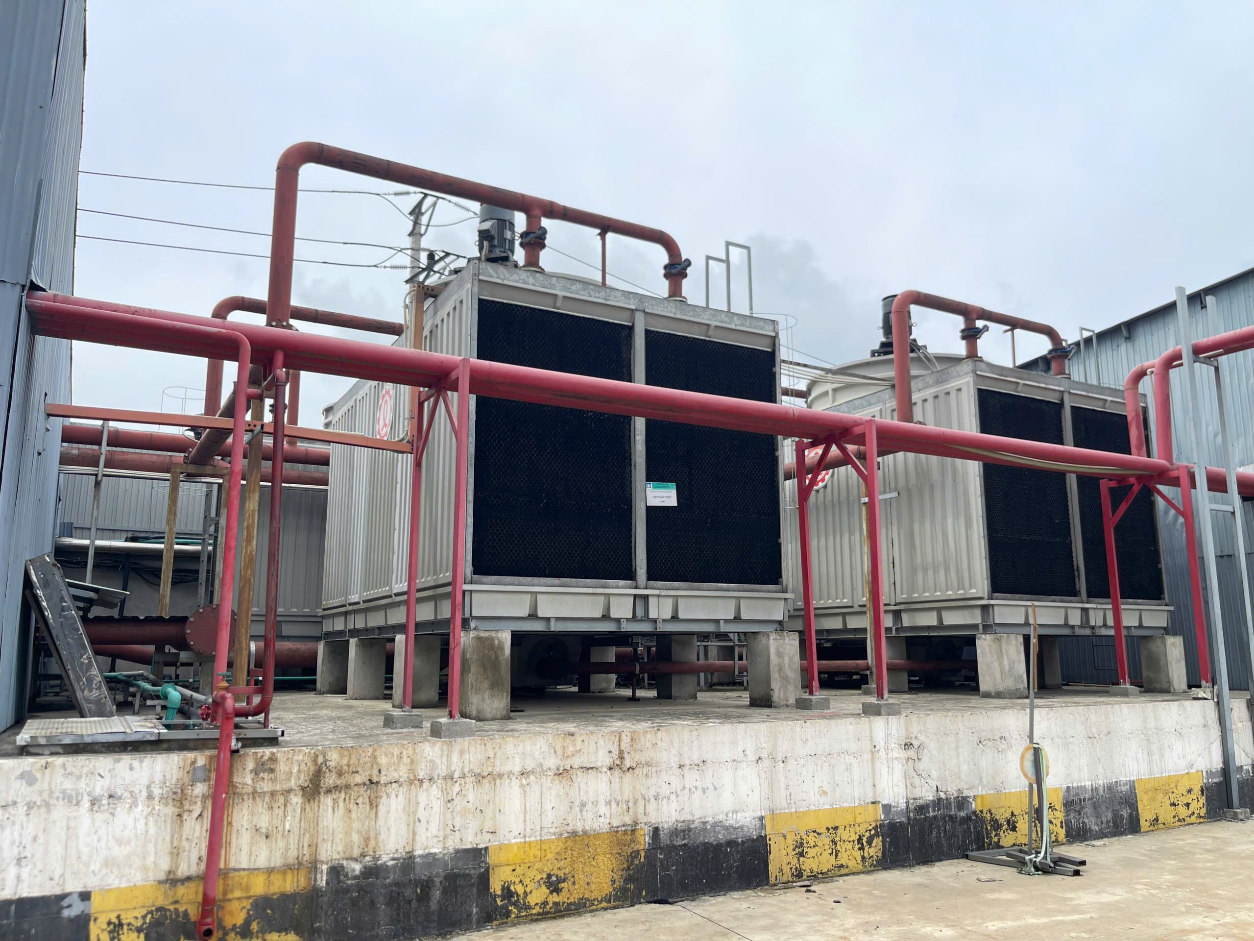 Tháp giải nhiệt cho nhà máy Hưng Yên