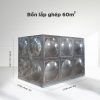 Bồn bể lắp ghép inox Việt Anh 60m3