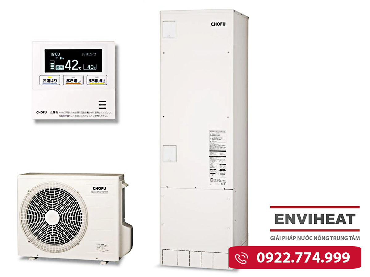 Các bộ phận chính của Heat Pump Chofu EPH 370L