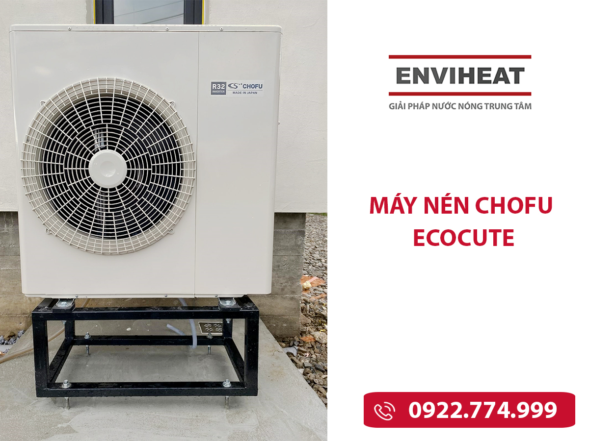 Máy nén heat pump bơm nhiệt Chofu EHP 370L