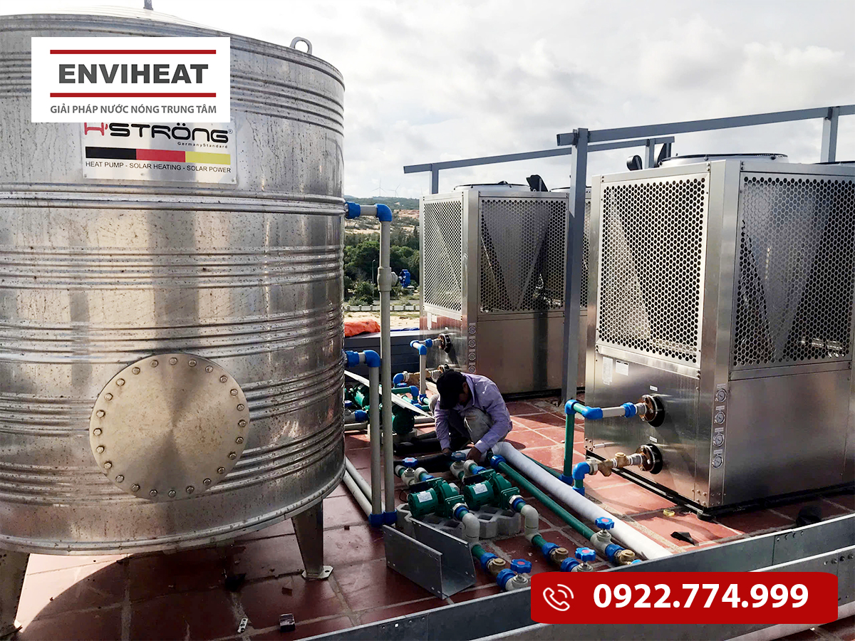 Bảo dưỡng máy bơm nhiệt kêu to - Thợ kỹ thuật nhiều năm kinh nghiệm