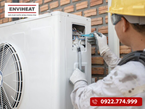 Bảng điều khiển hoặc cảm biến của máy heat pump bơm nhiệt không phản hồi là do đâu?