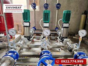 Bơm của máy heat pump bơm nhiệt bị e khí gây ồn và giảm hiệu suất – Cách xử lý?