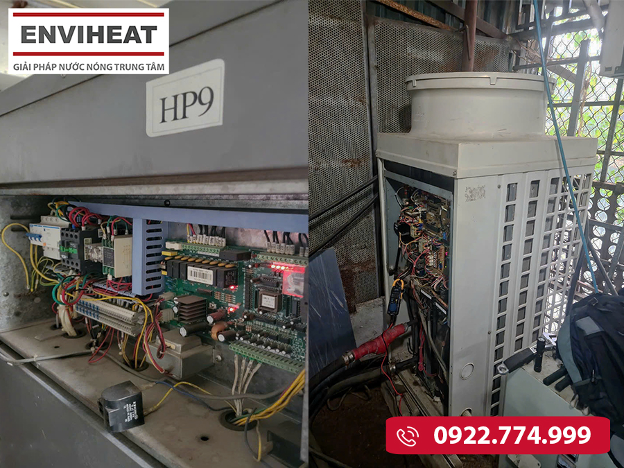Hóa đơn điện tăng đột biến do máy heat pump bơm nhiệt hư?