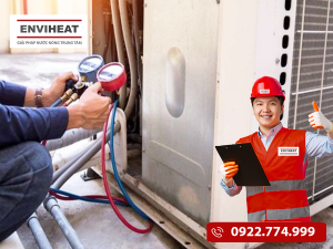 Máy heat pump bơm nhiệt mất gas, báo lỗi ER06 hoặc ER12 – Khắc phục thế nào?