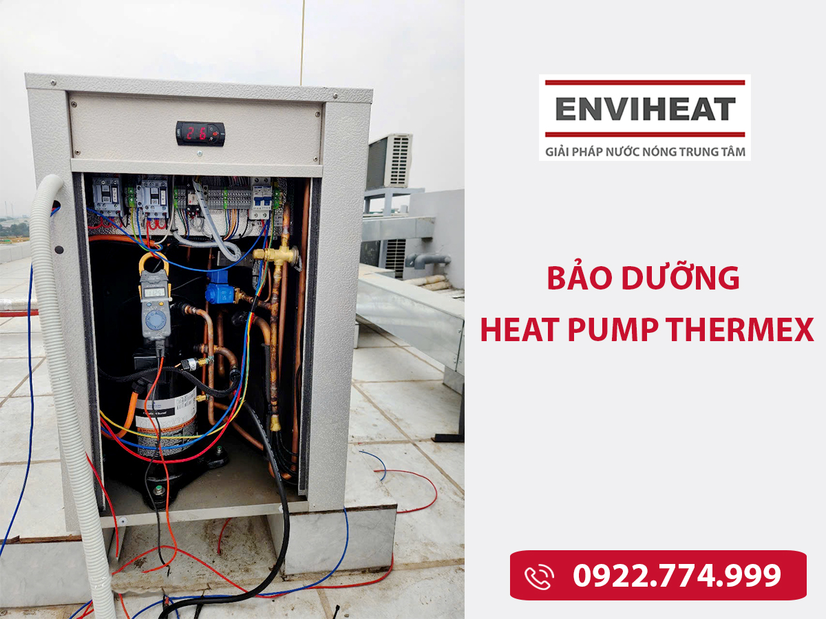 Thuê máy heat pump nước nóng trung tâm ở đâu?