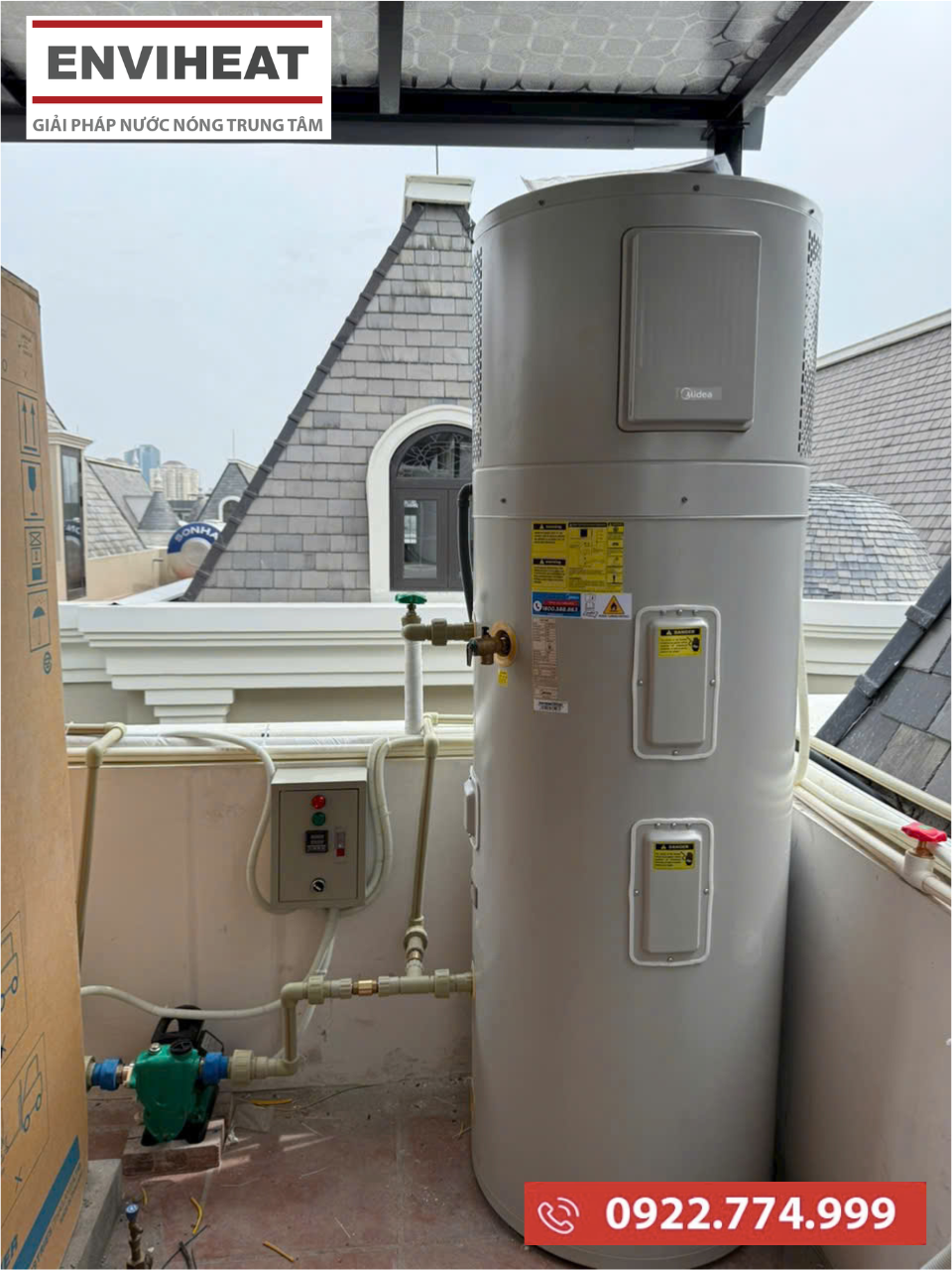 Chỉ số COP heat pump Midea: Ý nghĩa và ứng dụng thực tế