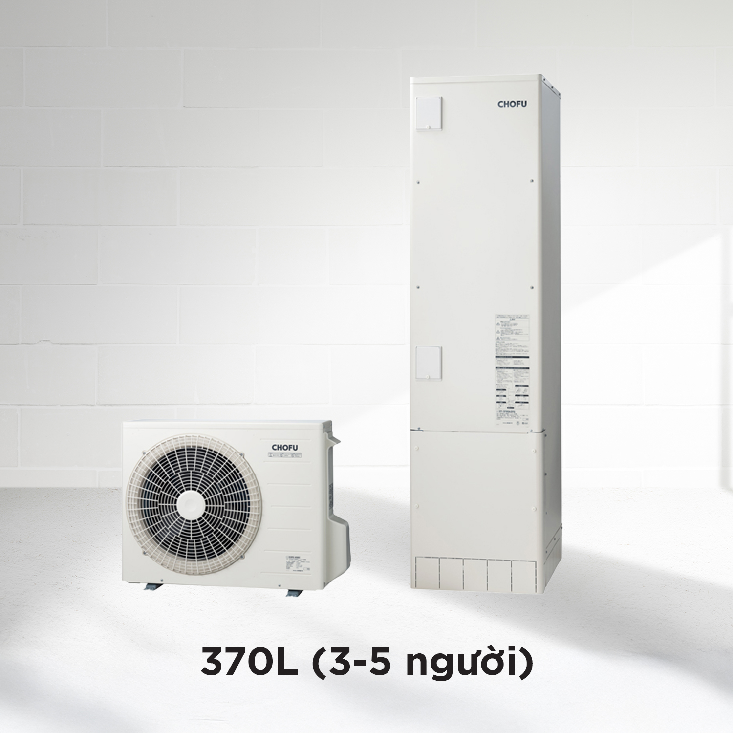 Heat pump Chofu 370L