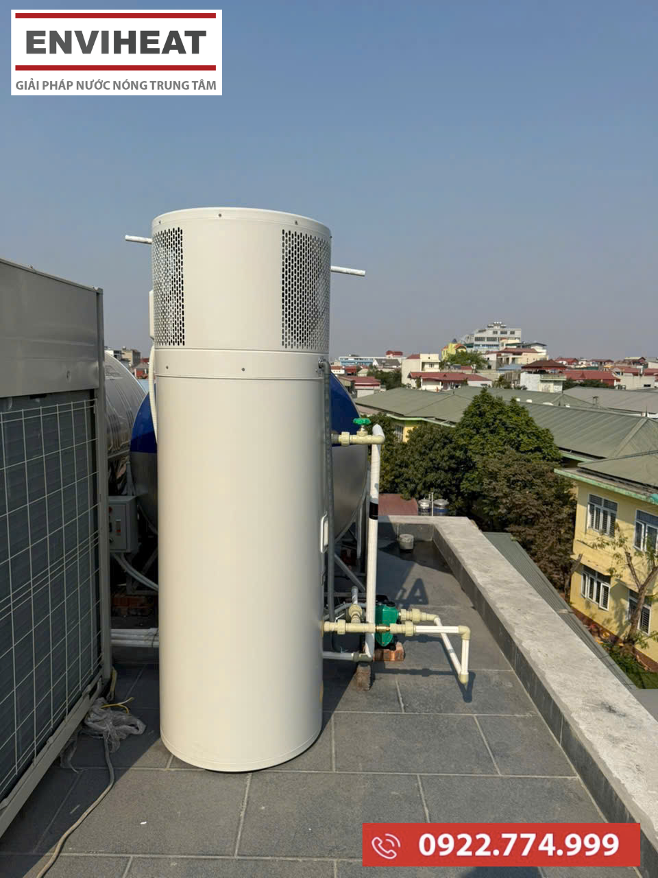 So sánh chi phí heat pump Midea với bình nóng lạnh