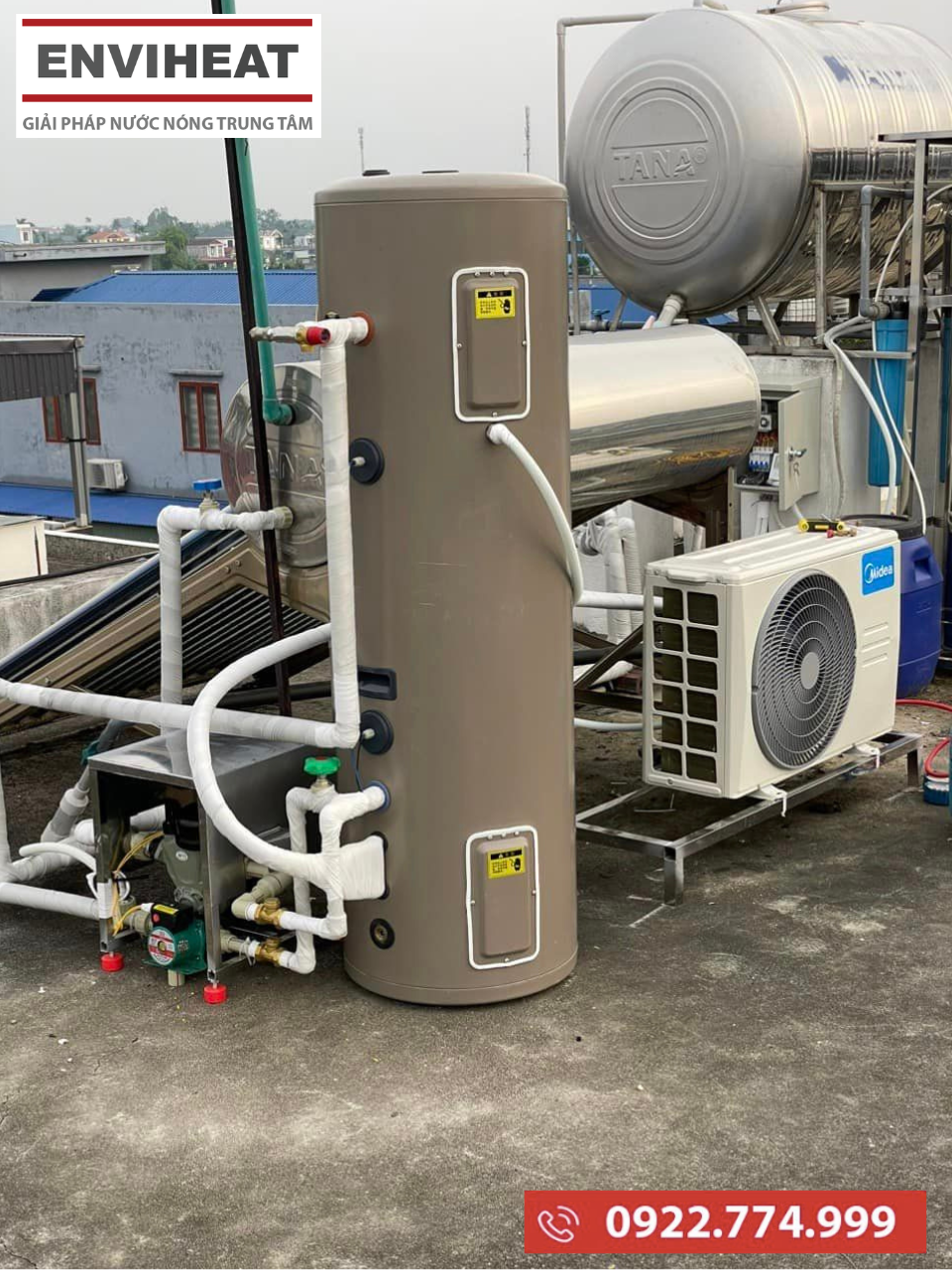 So sánh heat pump Midea với các thương hiệu khác: Nên chọn loại nào?