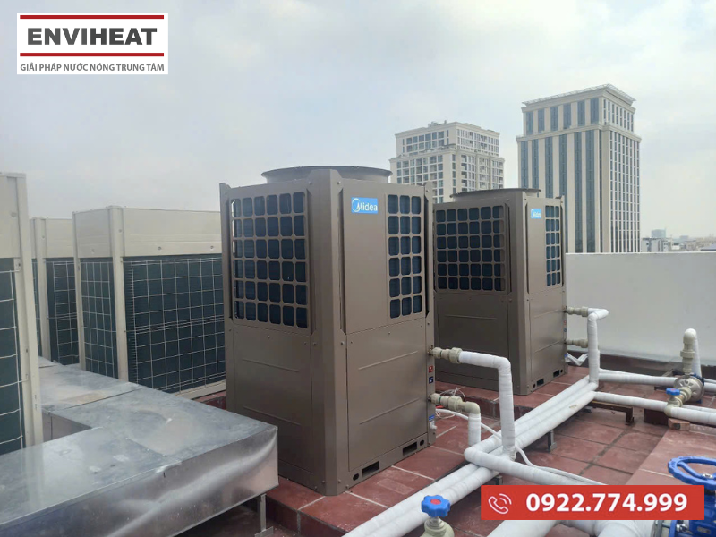 Thiết kế đường hồi nước heat pump Midea: Hướng dẫn chi tiết từ A-Z