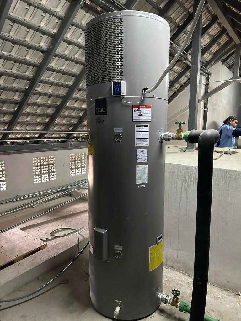 Khám phá thông số kỹ thuật máy gia nhiệt nước nóng trung tâm PAC Thái Lan